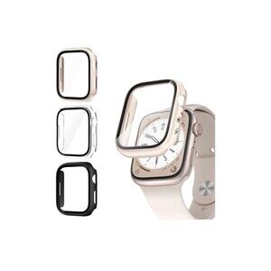 3 Pack ios Watch 9/8/7 Screen Protector 41Mm, Hard PC Ultra-Thin Protective